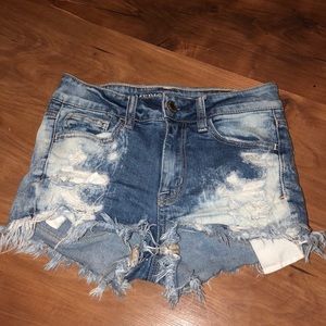 High Waisted American Eagle Shortie Short